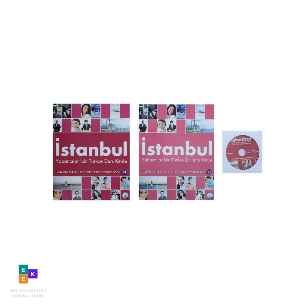 For Foreigners in istanbul Turkish (Beginner Level A1 + Online QR Code) for 'Turkish Foreigners Course Book Language Learning