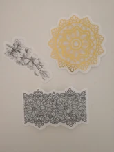 Diario Vintage decorativo, 60 hojas/paquete, diario dorado, Calaveras, flores, pegatinas de plantas, álbum de recortes, papelería de escamas