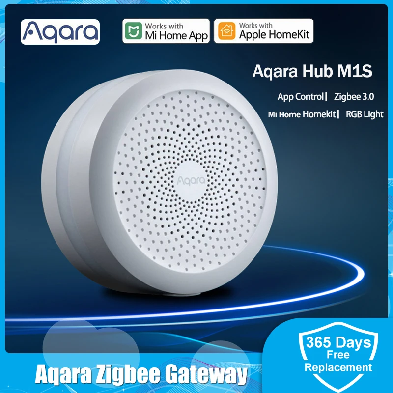 Aqara Hub M1S Zigbee Gateway E1 RGB Smart Remote Control WiFi Wireless Homekit Mi Home App Mijia HomeKit | Электроника