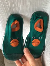 Zapatos antideslizantes para niños, Calcetines antideslizantes de algodón para recién nacidos, con suela de goma, calcetines para interiores de dibujos animados