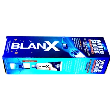 

BlanX Hhite Shock Toothpaste, 50ml + BlanX Led.