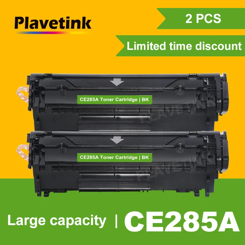 Совместимый тонер картридж Plavetink для HP CE285A 285a 85a LaserJet Pro P1102 M1130 M1132 M1210 M1212nf M1214nfh
