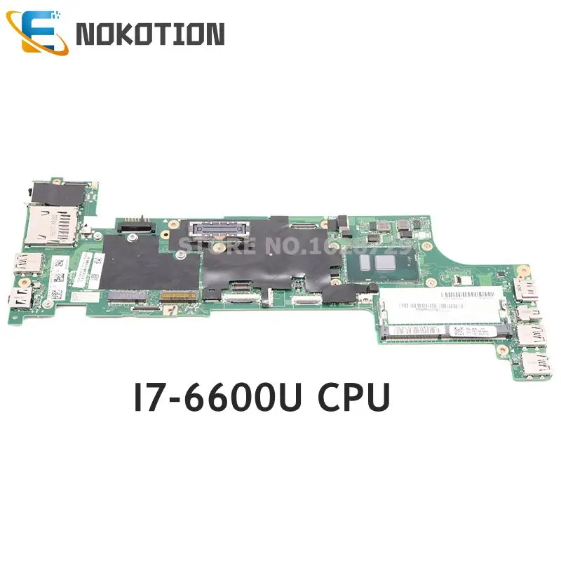 Материнская плата NOKOTION для ноутбука Lenovo ThinkPad X260 BX260 NM-A531 FRU 01HX037 01EN203 00UP200 01YT047 |