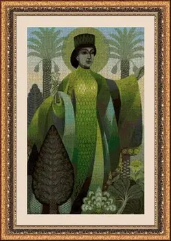 

CROSS STITCH KIT PANDATHREAD GREAT PAINTERS 32693