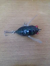 Fishing-Lures Wing Popper Hard-Bait Topwater-Wobbler Insect Simulation-Cicada Artificial