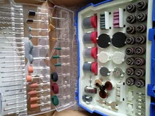 268PC Abrasive Rotary Tool Accessories Set Electric Mini Drill Bit Kit for Dremel Sanding