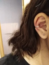 Pendientes de Clip Stealth para hombre y mujer, gancho sin joyas de moda para perforar, pendientes de Clip sin agujero, aretes populares de Hip-Hop Punk, 1 ud.