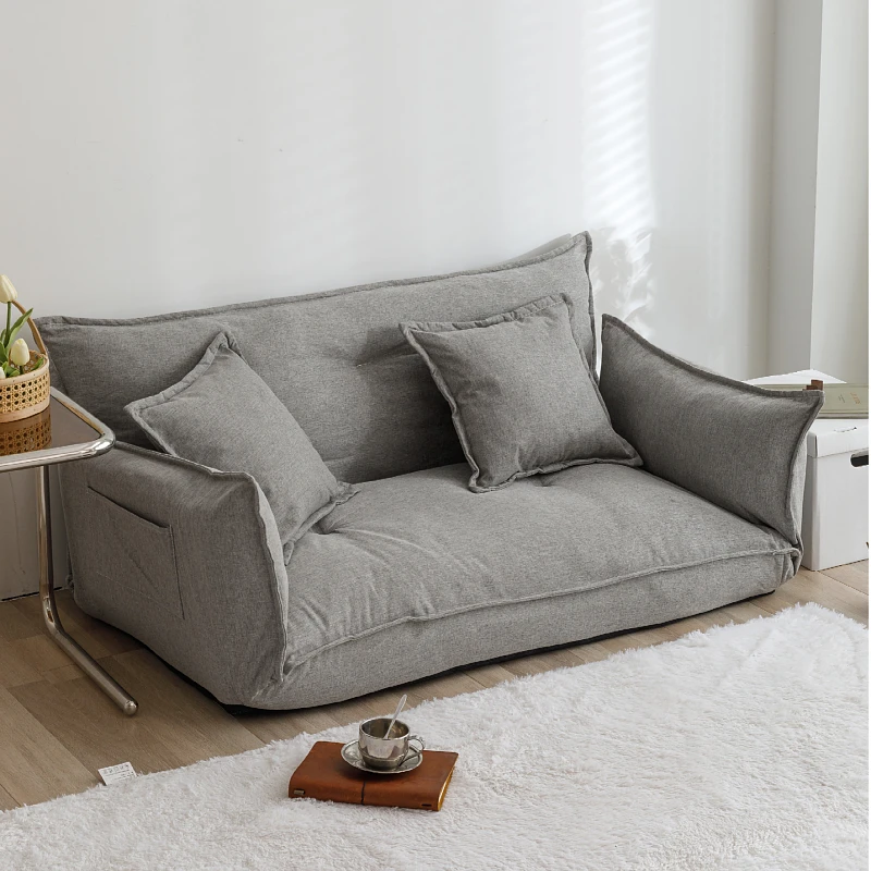 Divano letto pieghevole con cuscini – Materasso pieghevole con schienale, divano da pavimento portatile per soggiorno e camera da letto | Leroy Merlin