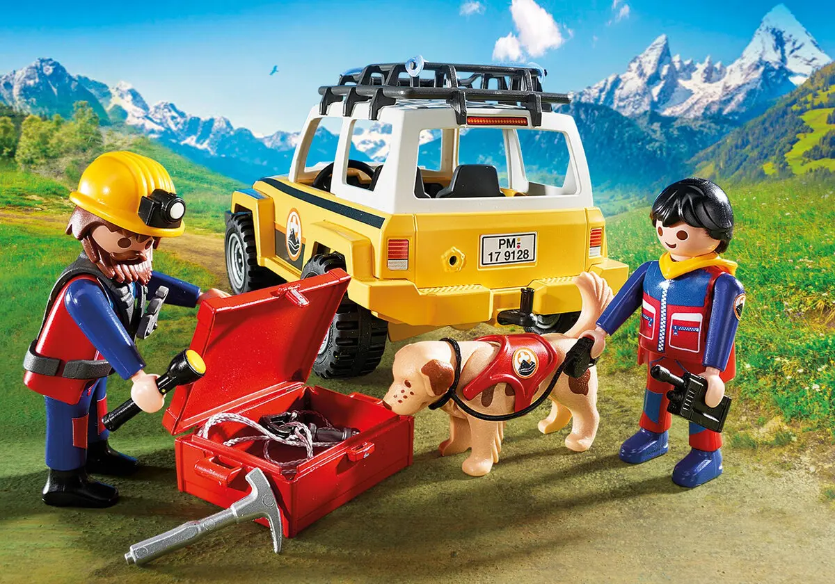 Playmobil Mountain Rescue Truck, 9128, car, original, toys, kids, girls,  gifts, collector, figures, dolls, shop, with box, new, man, woman, official  license