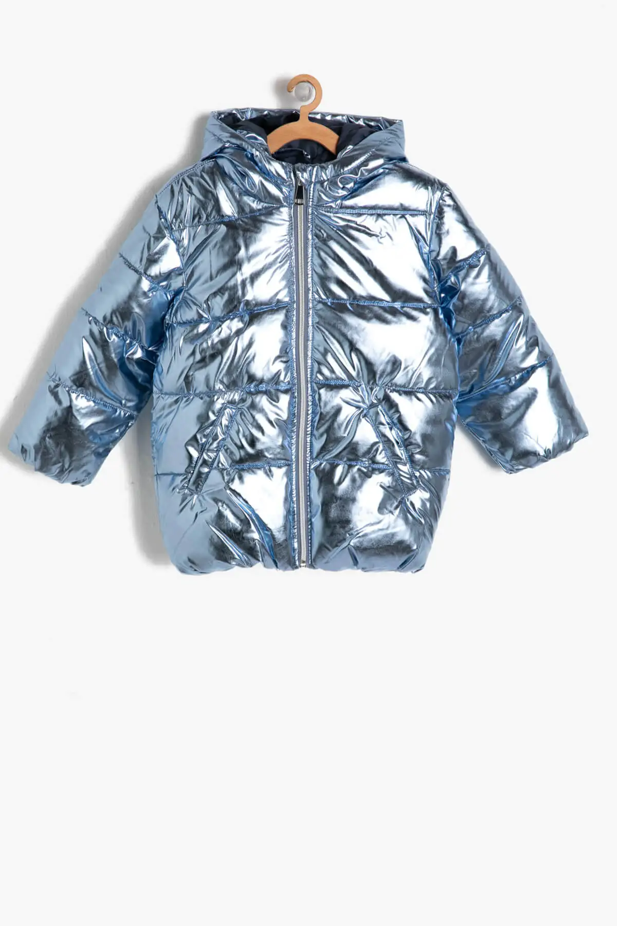 Coton/детские фиолетовые пальто с капюшоном для девочек