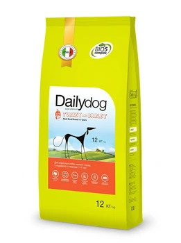 

Dailydog adult small breed for dogs with Turkey and barley x 1 pc