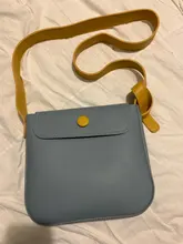 Mujeres hombro bolso de imitación de cuero de las señoras de moda Diagonal bolso ligero jovencita diaria bandolera verde bolsas estilo Simple