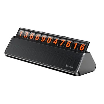 

Держатель для номера телефона в машину парковочная карта Baseus hermit Temporary Parking Number Card