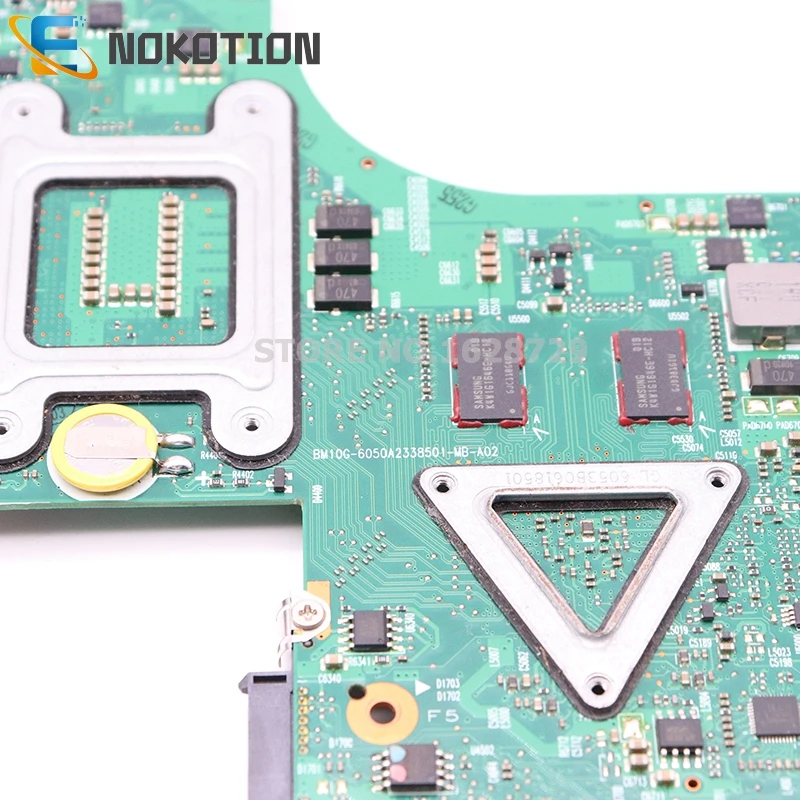 NOKOTION для ноутбука Toshiba satellite L630 материнская плата HD4500 HM55 DDR3 Бесплатный процессор 6050A2338501-MB-A03 V000245110 1310A2338522
