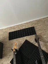 Wall-Panels Pyramid Studio-Treatment Acoustic-Foam Sound-Absorption 12pcs 25--25--5cm