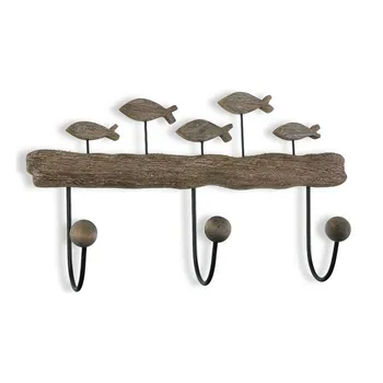 

Coat rack Fishes Metal (10,5 x 23 x 40 cm)
