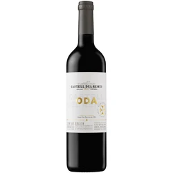 CASTELL DEL REMEI ODA TINTO - VINO VEGANO - BOTELLA 0.7 L - Vino tinto elaborado en la D.O. Costers del Segre (Cataluña, España)