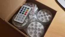 Submersible-Light Pond Underwater RGB with Magnet-And-Suction-Cup for 13-Led