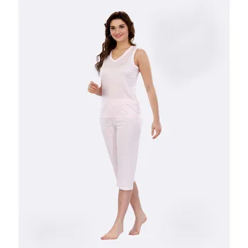 

Etoile women's spring/summer Bambuu Sleeveless Capri Set/Sleepwear 6597