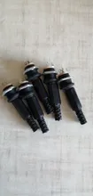 Female Jack Connector Plugs Screw-Nut Panel-Mount Power-Socket Plastic DC022 10PCS 5pairs