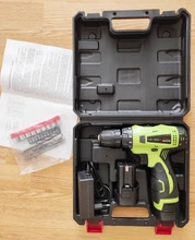 Cordless Drill Power-Tools Electric-Screwdriver Lithium-Battery YIKODA Rechargeable Household