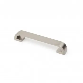 

Box with 10 handles contemporary style made of aluminum, finish satin nickel and 160 mm distance and