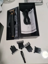Cortadora de pelo eléctrica para hombre, afeitadora LCD de 0mm, recortadora profesional para Barbero, Máquina para cortar cabello recargable T9 USB