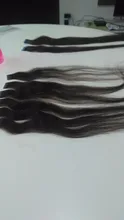 MRSHAIR-Mini cinta para extensiones de cabello humano, 3x0,8 pulgadas, 100%, microinterfaz, pegamento adhesivo de doble cara, Rubio y marrón