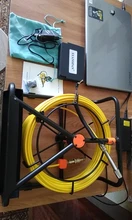 Portátil de 8500mAh de capacidad personalizable 16GB TF tarjeta DVR IP68 SYANSPAN Industrial drenaje tubo de alcantarilla cámara de Video de inspección del endoscopio