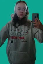 Sudadera con capucha para mujer, con estampado de conejo, estilo coreano, Kawaii, de poliéster, Harajuku