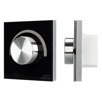 

028109 panel rotary smart-p39-dim Black (100-240V, 1.2a, TRIAC) 1 pc Arlight