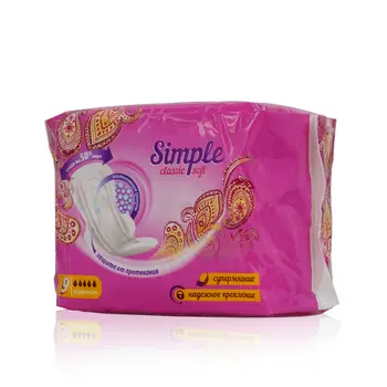 

Pads day spa simple classic soft Super plus 9 PCs