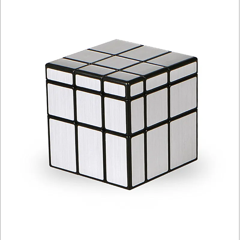 Qiyi 3x3x3 куб qiyi зеркало 3x3X3 волшебный куб 3x3x3 зеркальный скоростной куб qiyi 3x3 зеркальный пазл куб qiyi 3x3x3 cubo волшебное зеркало - Цвет: 3x3 silver