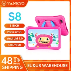 VANKYO – tablette S8 pour enfants 8 pouces MatrixPad WiFi, tablette pour enfants 2 go RAM 32 go ROM de stockage, affichage HD, meilleur cadeau pour enfants, double caméra 