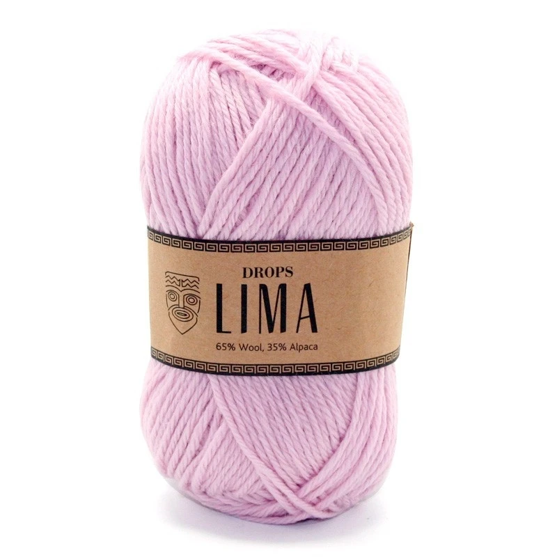 3145 розовая пудра Пряжа DROPS «Lima» - Цвет: 3145 розовая пудра