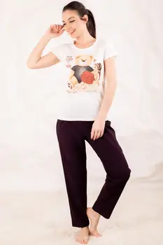 

Armonika Women Top The Teddy Bears Six Solid SLEEPWEAR kit ARM-20Y099033