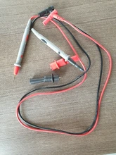 Sonda multímetro Digital de silicona suave, cable de aguja de punta Universal, con clip de cocodrilo para multímetro LED, 1 par