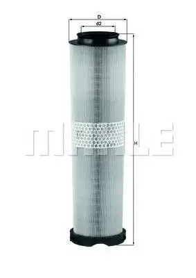 KNECHT LX816/6 Фильтр воздушный MB W211 220CDI