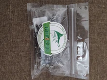 20 piezas de bola de acero inoxidable de pesca gira de 0-7 # Rolling mar pesca gira fotos conector accesorios de pesca