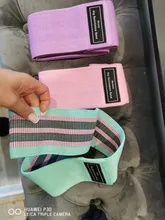 AOLIKES-Bandas de goma para Fitness, bandas de resistencia expansoras para banda elástica para ejercicio físico, entrenamiento, 3 unids/lote