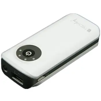 

Extra battery Universal Usb 5200 mAh with charge indicator and led flashlight-BiancoTECHLY11.12