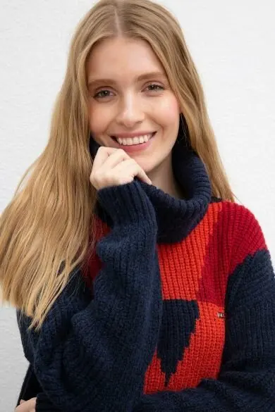 U.S. POLO ASSN. Свободный свитер