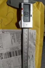 Calibradores digitales Vernier para medición de altura, micrómetro electrónico LCD de 150mm y 6 pulgadas, instrumentos de Medidor de fibra de carbono