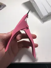 Cortaúñas de decoración de uñas profesional, cortador de bordes de puntas postizas de tipo U, manicura colorida, herramientas de arte de uñas de acero inoxidable