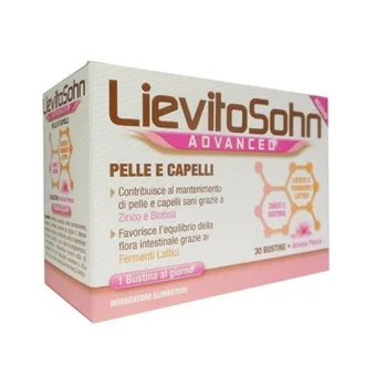 

LIEVITOSOHN ADVANCED SKIN AND HAIR 30 SACHETS WITH ZINC AND BIOTIN-YEAST AND LACTIC FERMENTS