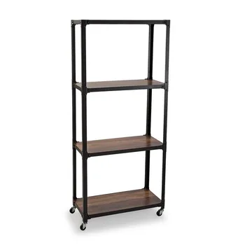 

Shelves Wood Metal (30 x 140 x 60 cm) industrial