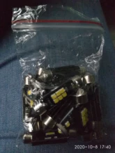 Led-Bulbs Festoon Car-Dome-Light Auto-Interior-Reading-Lamps C5w C10w 36mm Canbus Super-Bright