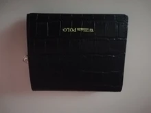 WILLIAMPOLO moneda monedero de moda de cuero de patrón de cocodrilo para cartera con bolsillo de cremallera para monedas tarjeta funda, soporte billeteras de mujer, PL201486