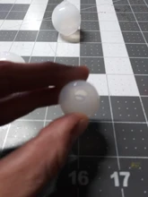 Conjunto de 3 uds. De moldes de fundición de silicona para joyería de esferas, moldes de resina epoxi UV de tamaño variado, herramientas para DIY