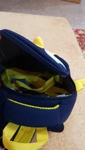 Mochila de grado alto para bebés y niñas, morral escolar 3D antipérdida con dibujos animados para guardería, impermeable de dinosaurios